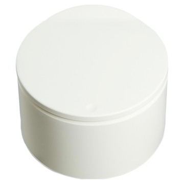 韓系極簡桌面按壓垃圾桶 直徑19cm x 高度13cm  米白色