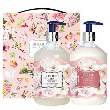 Bouquet Garni 璞珈妮身體香氛禮盒組2入(沐浴露+乳液)-白麝香