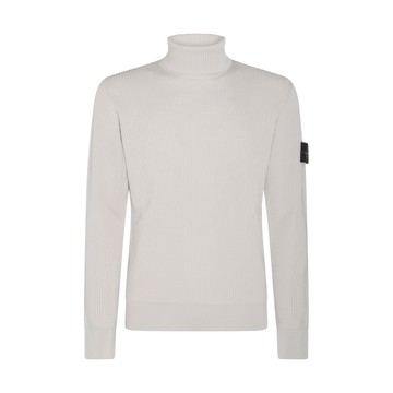Stone Island - Beige Wool Jumper