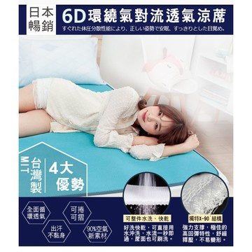 msl米詩蘭居家6d可水洗彈力床墊(台灣製) - 單人加大