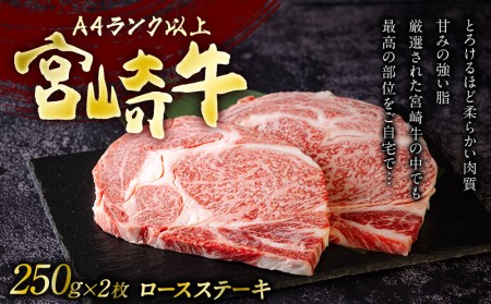 宮崎牛 ロース ステーキ 250g×4 合計1000g 1kg ミヤチク ステーキ 冷凍 内閣総理大臣賞受賞 宮崎県産 国産 牛肉 ステーキ 送料無料 霜降り サシ ステーキ BBQ バーベキュー キャンプ 贈り物 プ レゼント ギフト 小分け 大容量 ステーキ