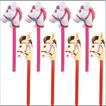 滿額299贈玩具🎁充氣馬頭棒玩具 充氣玩具  趣味動物造型 輕便耐玩 生日禮物 幼稚園玩具 托嬰中心 遊戲場 團康