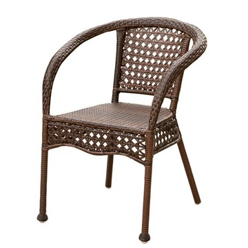 【嚴選】椅子藤椅藤編椅凳子靠背椅辦公椅工藝休閑手工編織辦公椅[DD010109]