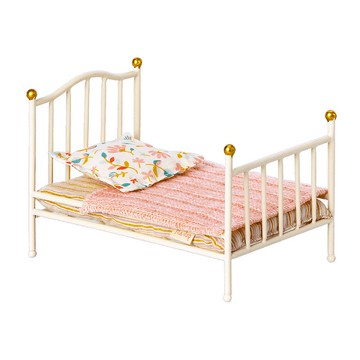 復古純白小鼠床鋪