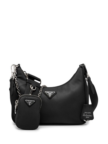 Prada - Re-Edition 2005 Re-Nylon shoulder bag - women - ECONYL® - OS - Black