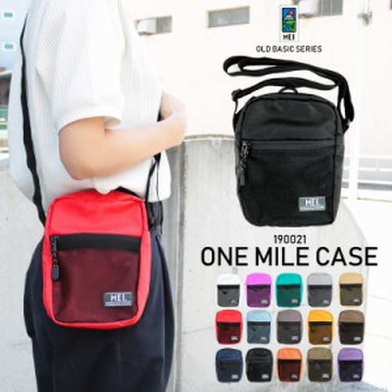 ショルダーバッグ メンズ レディース ワンマイルケース 縦型 アウトドア カジュアル おしゃれ Mei メイ Mei Mlb 通販 Lineポイント最大get Lineショッピング