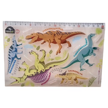 PROM 恐龍立體拼圖，適合8歲以上兒童  Multicolor  1盒