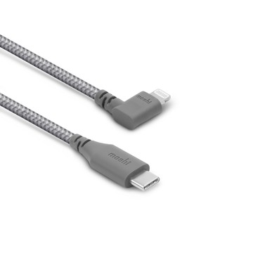 Integra 強韌系列USB-C to Lightning 90度彎頭耐用充電/傳輸編織線 (1.5 m)