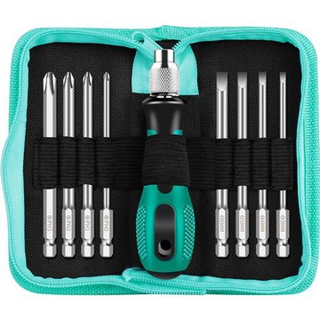 多功能家用小十字螺絲刀套裝 一字電工螺絲批拆電腦批頭起子改錐【亞德機械五金家居】