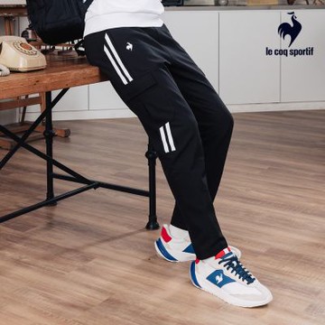 法國公雞 防潑水內刷毛平織運動長褲 男款 二色 LWW81672