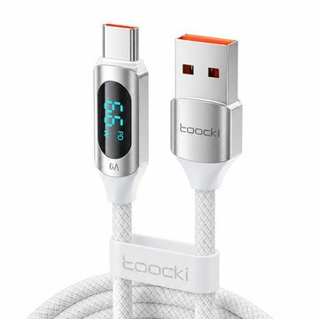 Type C公 - C公 USB to Type C 數位顯示 手機快充傳輸線 充電線