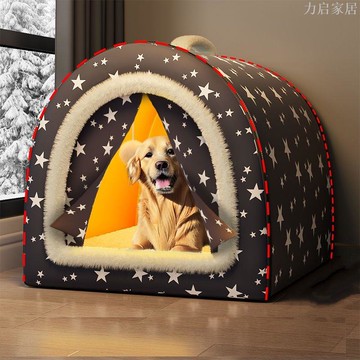 大型狗窩四季通用狗屋可拆洗冬天大型犬狗床貓咪窩寵物床睡覺用品