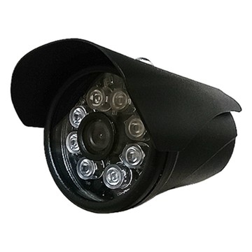 KingNet SONY晶片 黑色 AHD 1080P 防水戶外攝影機 300萬鏡頭手機遠端 8顆陣列燈 監視器攝影機