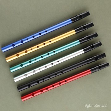 【樂器】鋁閤金愛爾蘭哨笛6孔豎笛笛子初學成人學生樂器金屬哨笛