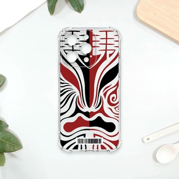 TRON IPhone 15 PRO 八家將臉譜 四角防摔載具殼 軟殼 手機殼