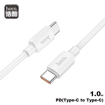 hoco 浩酷. X96 Type-C to Type-C 超鋒100W快充數據線黑色