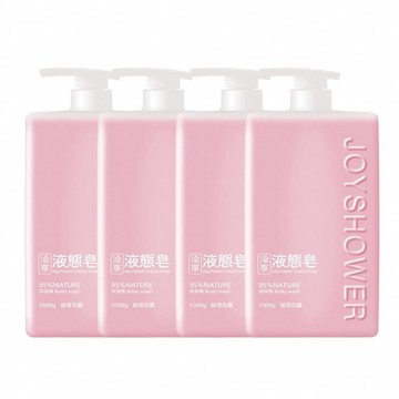 【澡享】液態皂(秘徑花園)1000g*4入