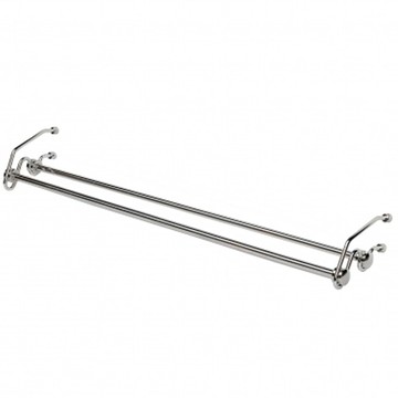 味美 不鏽90cm雙毛巾管架