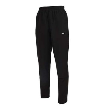 MIZUNO 男路跑防風長褲-慢跑 訓練 美津濃