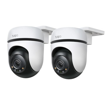 TP-Link 【2入組】Tapo C510W 2K 300萬畫素 AI偵測 戶外IP65 360°網路攝影機 IPCAM 全彩夜視 2年保