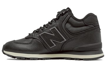 NEW BALANCE 574 SERIES MID TOPS BLACK