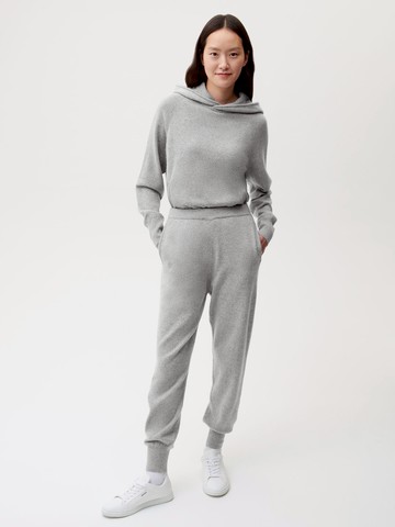 PANGAIA - Recycled Cashmere Sweatpants - pale grey melange - S S
