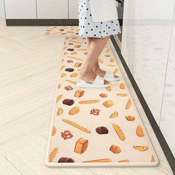 吸油廚房地墊長條衛生間門墊浴室吸水防滑家用腳墊子拉門臥室地毯