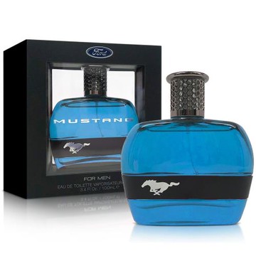 FORD MUSTANG 福特野馬美式傳奇藍鑽 男性淡香水 100ml【即期品2026.04.30】
