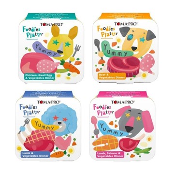 TOMA-PRO優格-吃貨拼盤 全齡犬用主食餐盒 100g x 24入組(購買第二件贈送寵物玩具x1包)