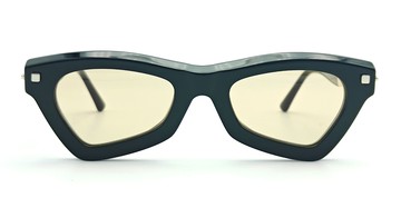 Kuboraum Mask J7 - Black Shine Sunglasses