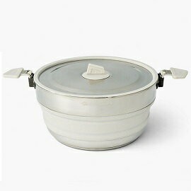 [ SEATOSUMMIT ] Detour 不鏽鋼折疊煮鍋 5L 灰白 / ACK026021-671809