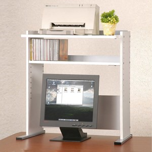 《C&B》本棚60CM寬桌上型機能置物架白色