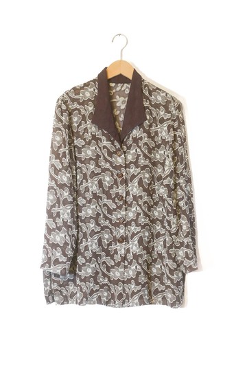 純情百貨行 Vintage 古著襯衫  LS047 里子小姐襯衫