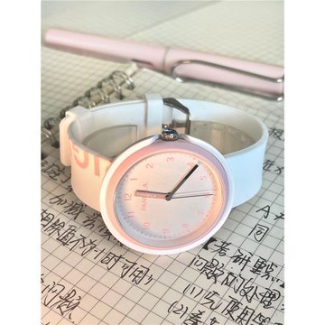 番米拉學生手表女款初高中生2025新款高顏值運動硅膠手表女孩防水