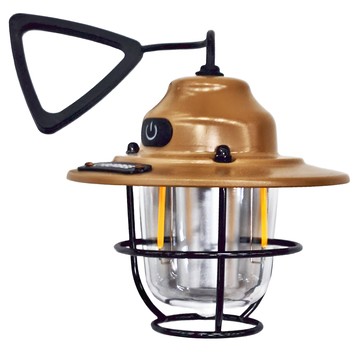 Treewalker LED松果吊掛燈 TYPE-C充電孔 電量顯示 續航力5-40H IPX4防水  沙色  1個