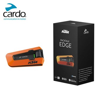 cardo packtalk edge 安全帽通訊藍牙耳機-ktm聯名款