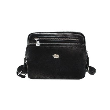 DRAKA 達卡 - 極致純粹系列 - 真皮斜背側背包-橫式