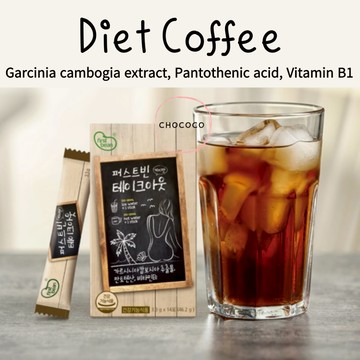 [韓國]🇰🇷 First Bean Takeout coffee 咖啡風味藤黃果提取物14 支