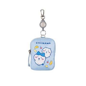 【吉伊卡哇】Chiikawa伸縮票卡零錢包-寶藍 IMCHL01LB