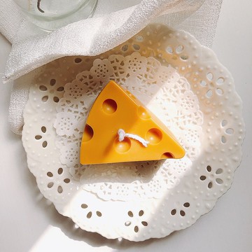 手做造型蠟燭-濃起司乳酪