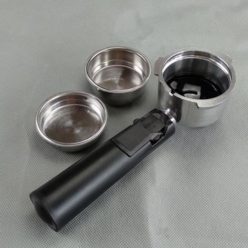 柏翠咖啡機手柄接粉過濾網器粉杯粉錘膠墊PE3606/3690/3320/3360
