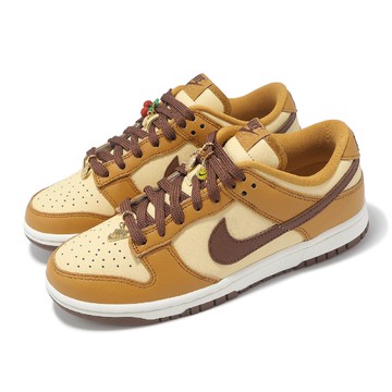 休閒鞋 Wmns Dunk Low SE 女鞋 橘棕 櫻桃 吊飾 HQ7487-700