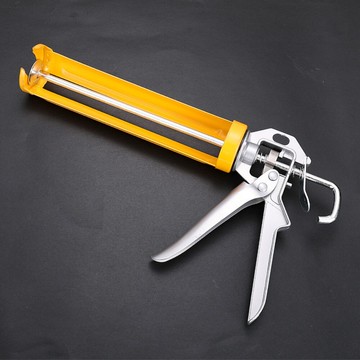 al255b省力矽利康槍 重型(銀把) 矽膠槍 壓膠槍 可旋轉 矽利康槍 旋轉矽利康膠槍 轉角施