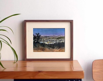 萬家燈火 | 療癒水彩系列 水彩原畫