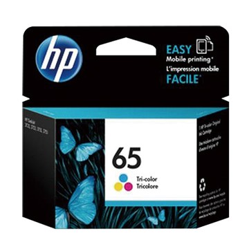 惠普hp原廠(65)墨水匣/N9K01AA/彩色