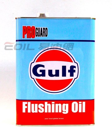 GULF FLUSHING OIL 引擎清洗劑 日本鐵罐 4L【299免運領券再享折扣】