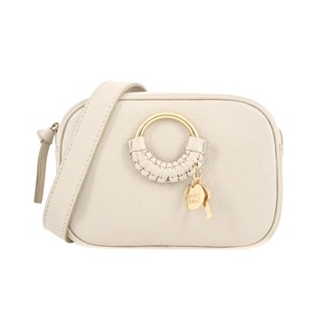 SEE BY CHLOE HANA 山羊皮斜背相機包（米白）_廠商直送