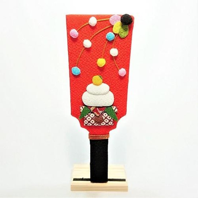 手作りの羽子板です。