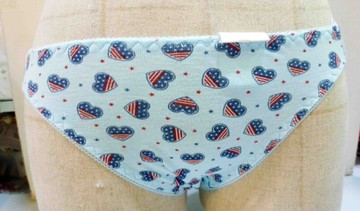 【震撼精品百貨】日本精品百貨 日本可愛內褲-藍美國心M 震撼日式精品百貨