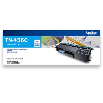 Brother TN-456C 原廠藍色碳粉匣（適用：HL-L8360CDW、MFC-L8900CDW)